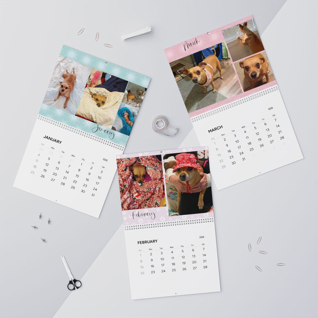 2026 Pepperoni Collection Wall Calendar