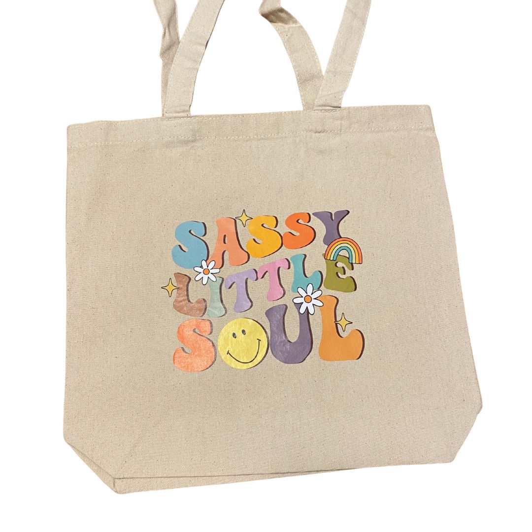 Sassy Canvas Tote Bag