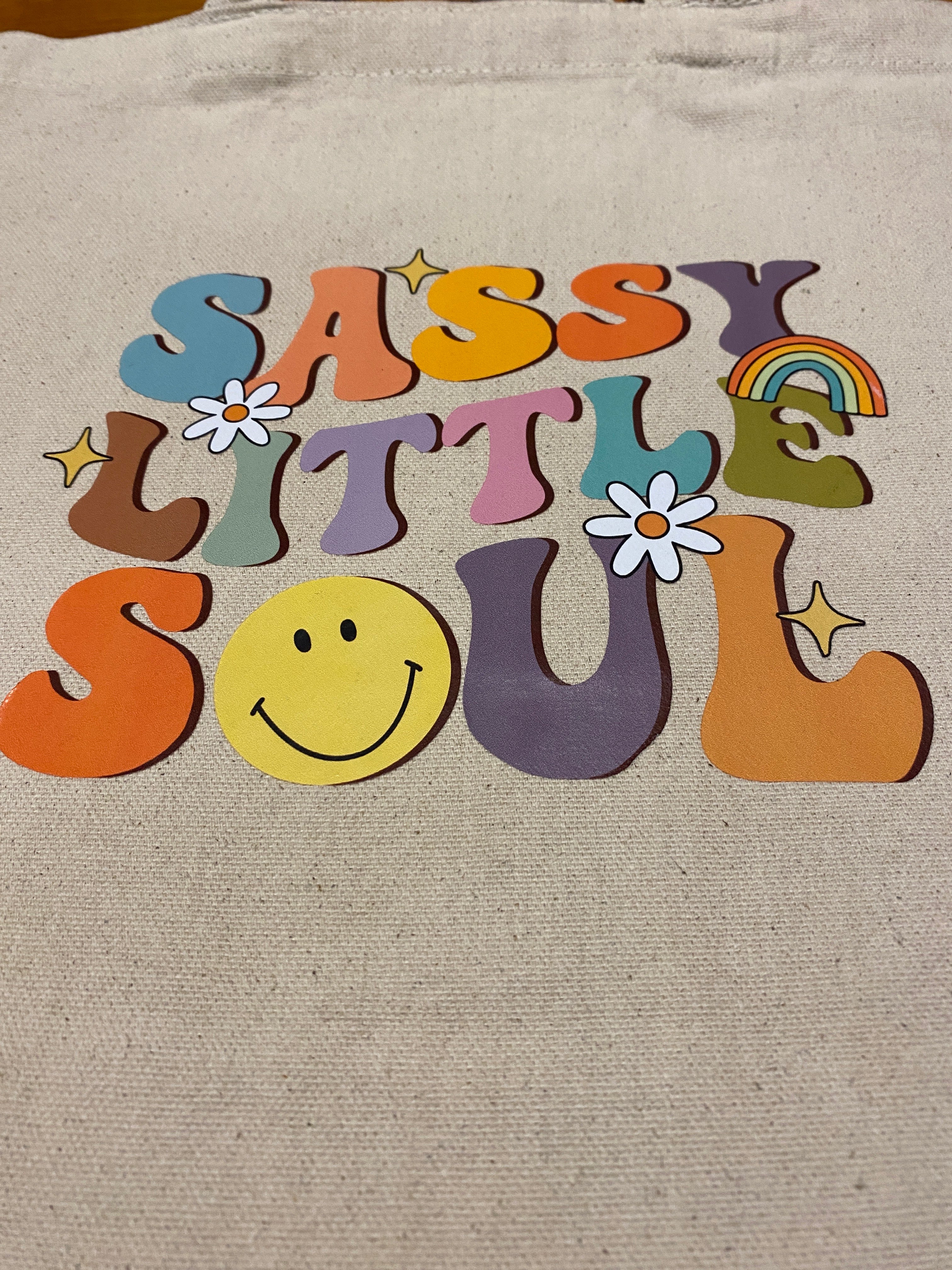 Sassy Canvas Tote Bag